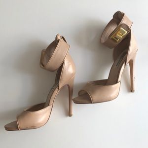 Nude Steve Madden Strappy Heels